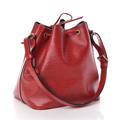 lv petit noe red|noe bag louis vuitton.